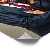 Poster Donald Trump Kamala harris (Coin)