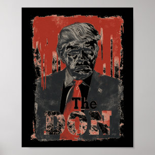 Poster Donald Trump "le Don" 2024