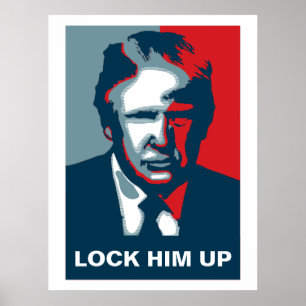 Poster Donald Trump LE VERROUILLE