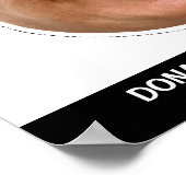 POSTER DONALD TRUMP MAGA CASQUETTE CUTOUT MASQUE (Coin)