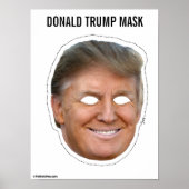 Poster Donald Trump Mask (Devant)