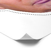 Poster Donald Trump Masque (Coin)