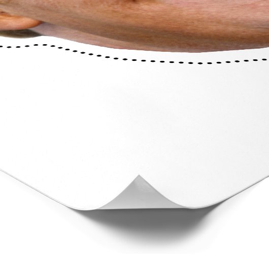 Poster Donald Trump Masque (Coin)