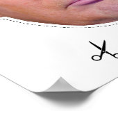 Poster Donald Trump Masque Halloween (Coin)