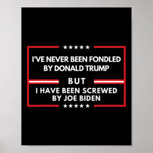 Poster Donald Trump N'A Jamais Été Fondé, Mais Il A Été T