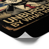 Poster Donald Trump N'A Pas Été Inoccupé Par Ce Qui A Été (Coin)