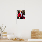 Poster Donald Trump Noël (Cuisine)