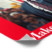 Poster Donald Trump pour le président (Coin)