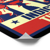 Poster Donald Trump pro-président partisan de Trump (Coin)