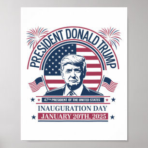 Poster Donald Trump remporte le 47e président - 2024 Potu