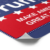Poster donald trump républicain 2016 (Coin)