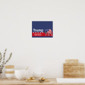 Poster donald trump républicain 2016 (Cuisine)
