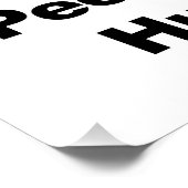 Poster Donald Trump s'en va ! (Coin)