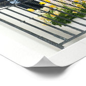 Poster Donald Trump, W/ Melania & Barron À La Maison Blan (Coin)