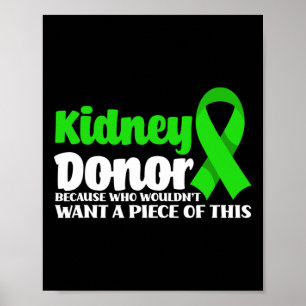 Poster Donateur Transplant Fun Obtenir Bien Chirurgie Rei