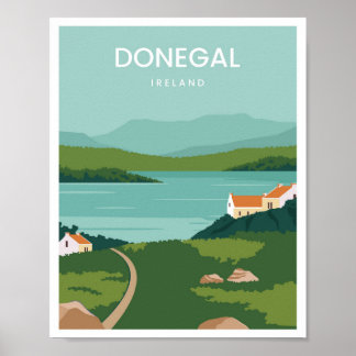 Poster Donegal Irlande