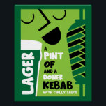 Poster Doner Kebab<br><div class="desc">Turc Doner Kebab. © Copyright Art. HGIFI | Happy Gift Ideas Stocke Seulement Tous Les Droits Réservés.</div>