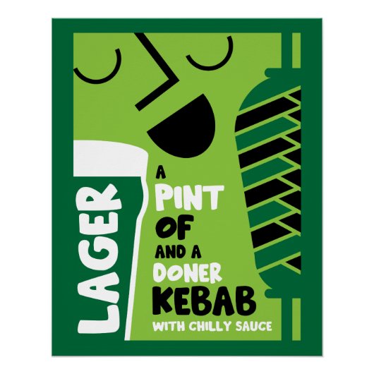 Poster Doner Kebab (Devant)