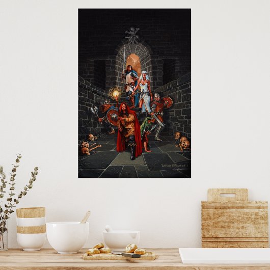 Poster Donjon de Doom (Cuisine)