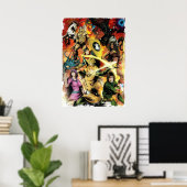 Poster Donjons Dragons (Bureau à domicile)
