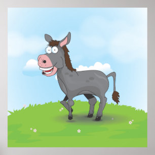 Poster Donkey