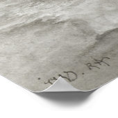 Poster Donkey au repos (Coin)