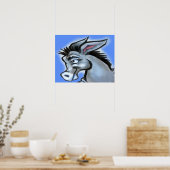 Poster Donkey démocrate (Cuisine)