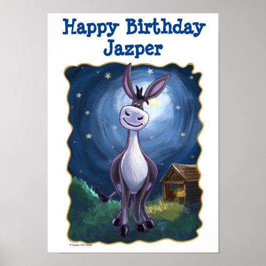 Poster Donkey Party Centre (Devant)