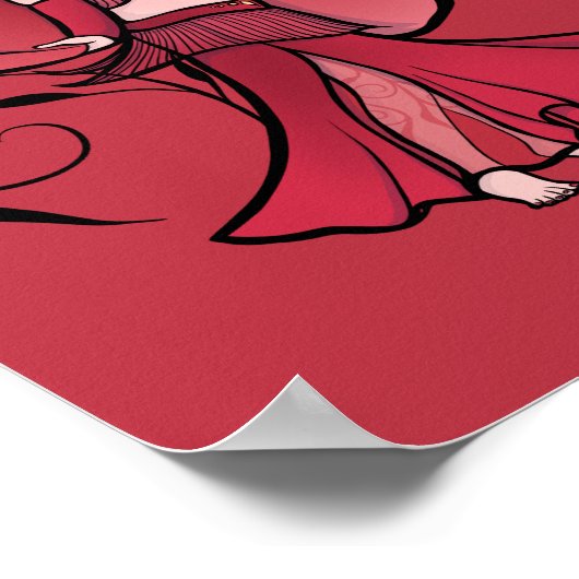 Poster Donna Belly Dancer (Coin)