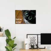 Poster donne-moi ! (Bureau à domicile)