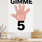 Poster Donne moi 5 (Cuisine)