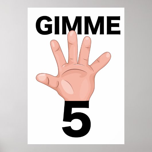 Poster Donne moi 5 (Devant)
