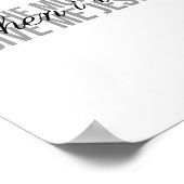 Poster Donne-moi jésus (citations de grâce à dieu) (Coin)