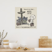 Poster Donne tout à Dieu (Cuisine)