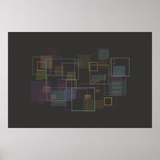 Poster Données d'iconographie Art - Abstrait (Devant)
