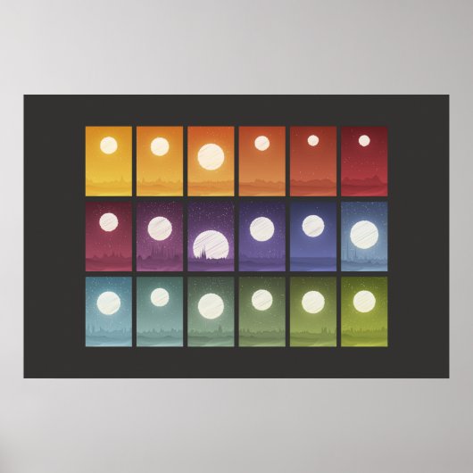 Poster Données d'iconographie Art - Mondes (Devant)