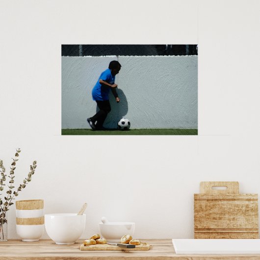 Poster Donner 100% (Cuisine)