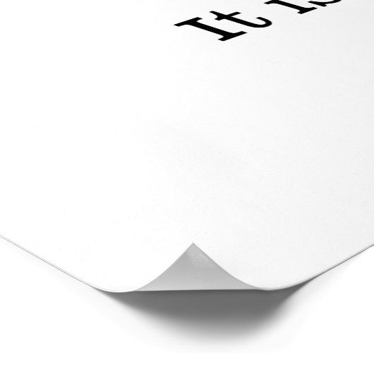 Poster Donner de soi est un vrai don (Coin)