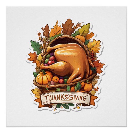 Poster Donner des remerciements et partager l'amour (Devant)