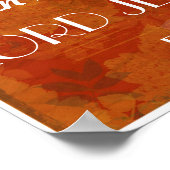 Poster Donner Merci vers biblique Ephésiens 5:20 (Coin)