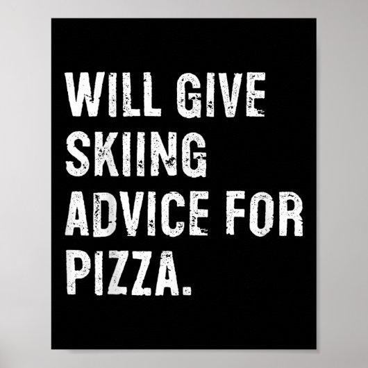 Poster Donnera des conseils de ski pour un coach de ski d (Devant)