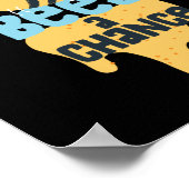 Poster Donnez Aux Abeilles Une Chance Sauvez Les Abeilles (Coin)