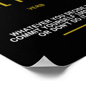 Poster Donnez-Lui Tous Des Citations Inspirantes Sur Le S (Coin)