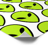 Poster Donnez-moi de l'espace, Alien extra-terrestre (Coin)