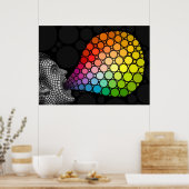 Poster Donnez-moi des couleurs (Cuisine)