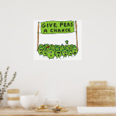 Poster Donnez Une Chance Aux Pois (Cuisine)