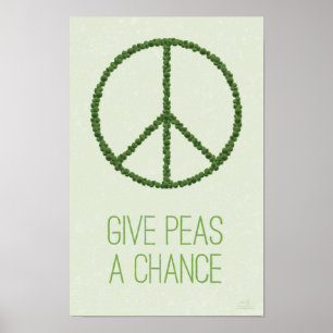Poster Donnez Une Chance Aux Pois