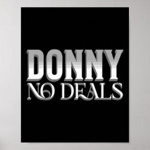 Poster Donny Pas De Marchés Art De La Pointe Pas De Droit