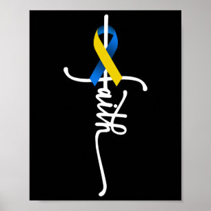 Poster Dons de sensibilisation au syndrome de Down Faith 