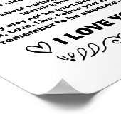 Poster Dons d'études supérieures pour fille 2024 Inspirat (Coin)